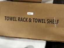 Towel Rack And Shelf
