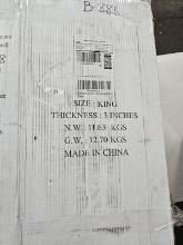Bedluxury Mattress Topper Memory Foam