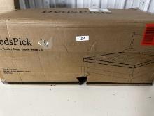 Bedspick 2" Gel Swirl Memory Foam Mattress Topper King Size