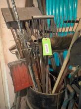 Gardening Tool Set Rakes Shovels Brooms