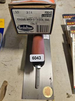 Marshalltown Permashape Broken In Finishing Trowel