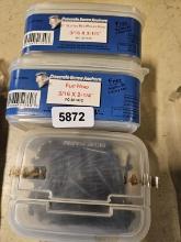 Concrete Screw Anchors Flat Head 3/16 X 2-1/4"
