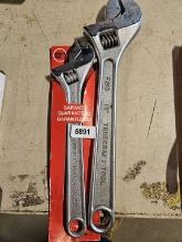 Truecraft Tool & Irega Adjustable Wrench