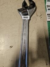 Truecraft Tool 15" Adjustable Wrench