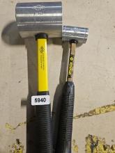 Nupla Fiberglass Handles Soft Head Hammers (with No Tips)
