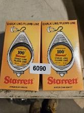 Starrett Chalk Line Plumb Line