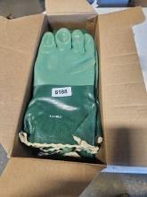Green Work Gloves