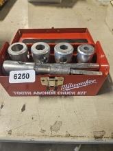 Milwaukee Tooth Anchor Chuck Kit