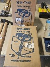 Spin-thru Drain Cleaner