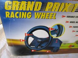Vintage Thrustmaster Grand Prix 1 Racing Wheel