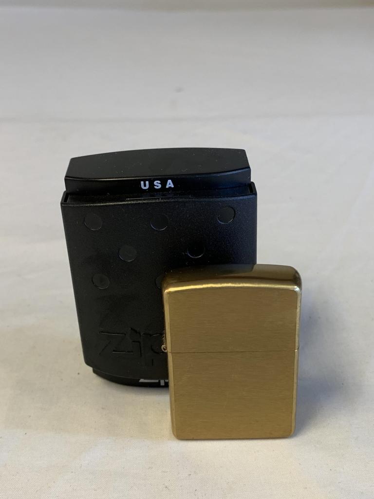 Zippo BRASS Windproof Lighter NEW