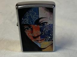 Zippo TATOO FACE Art Windproof Lighter NEW