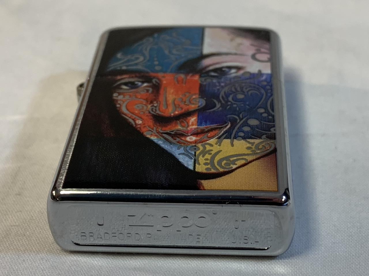 Zippo TATOO FACE Art Windproof Lighter NEW