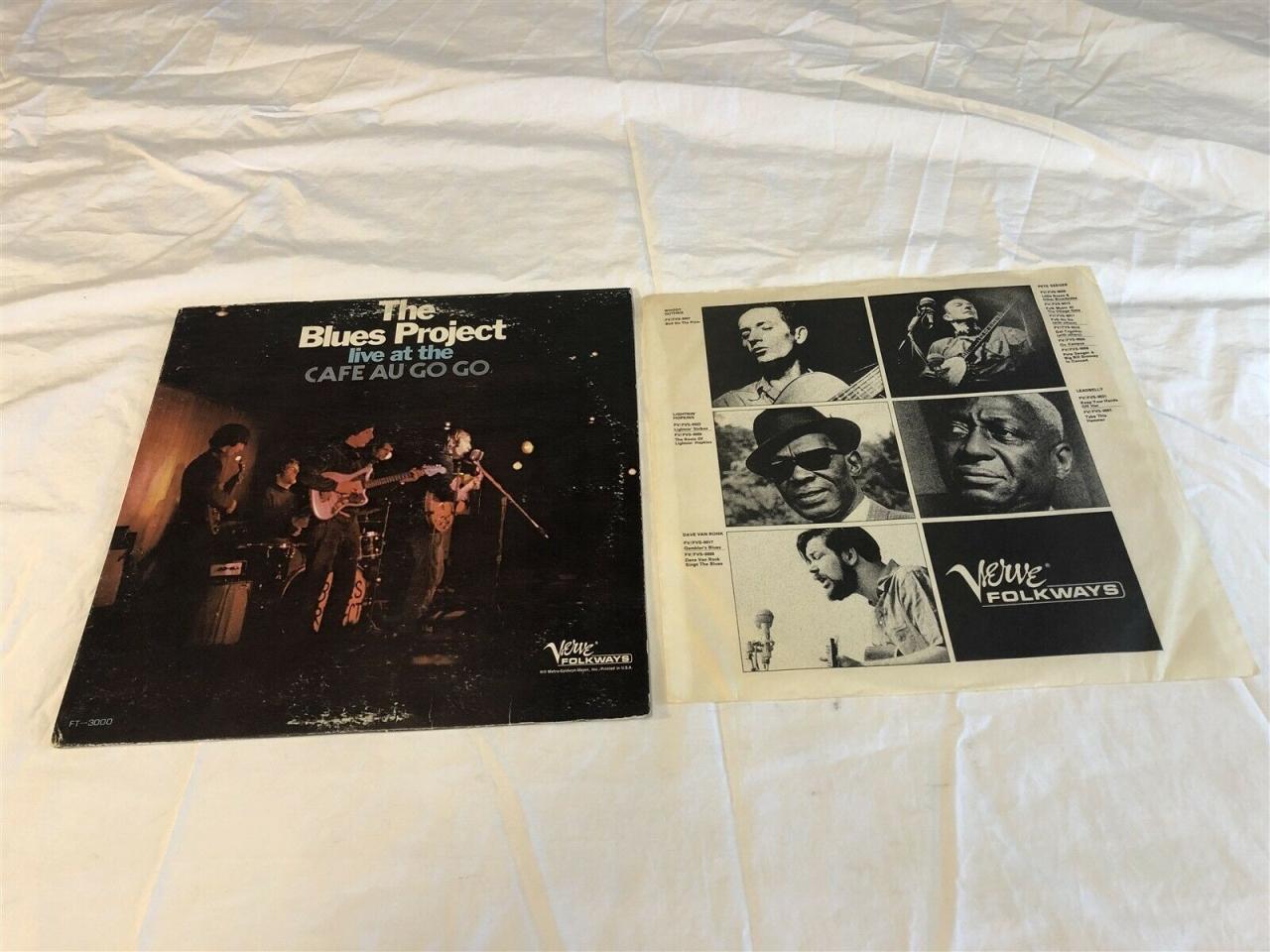 THE BLUES PROJECT Live At The Cafe Au Go Go LP