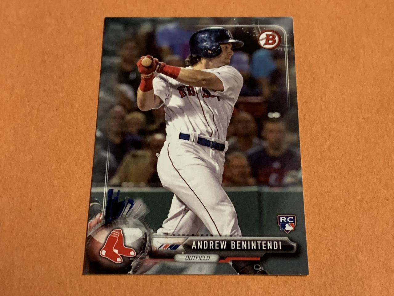 ANDREW BENINTENDI 2017 Bowman ROOKIE Card