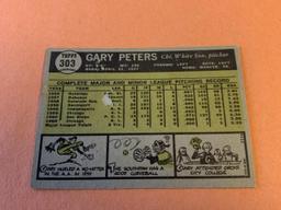 GARY PETTERS White Sox 1961 Topps Baseball Card
