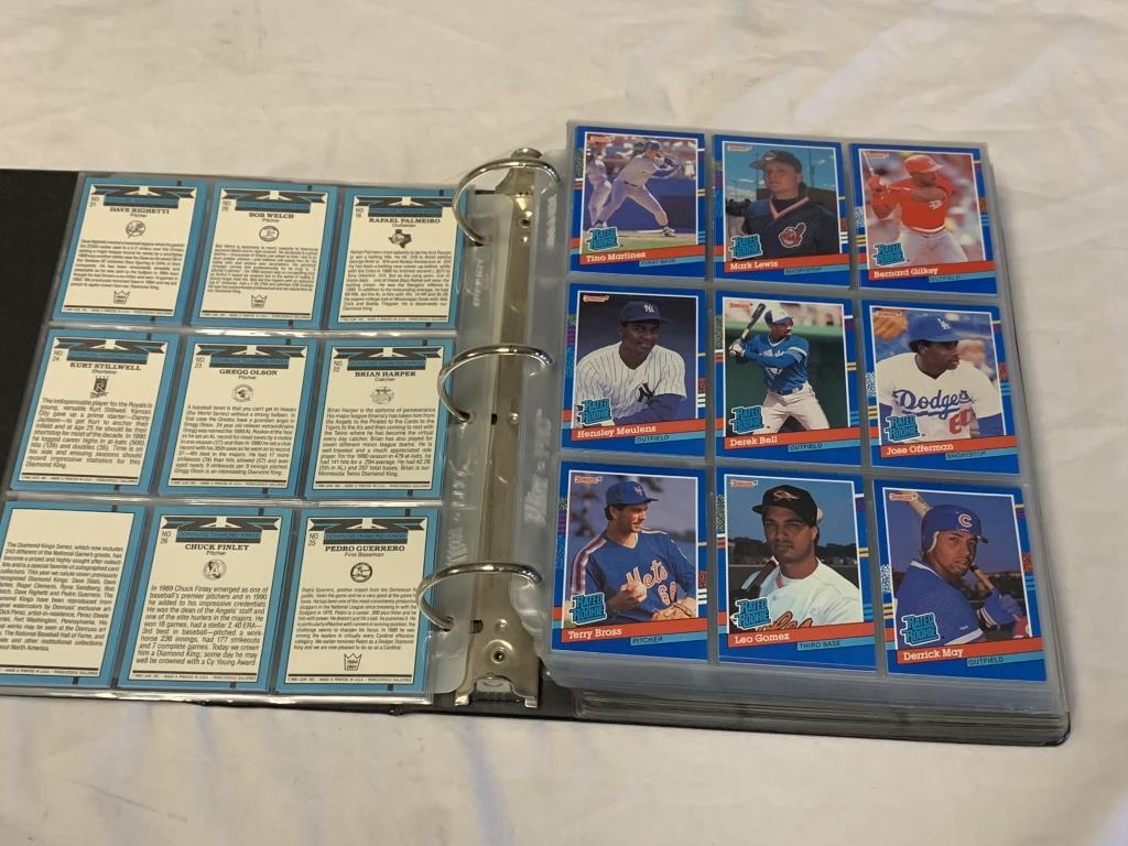1991 Donruss Baseball Complete Set 1-792 w/ Puzzle