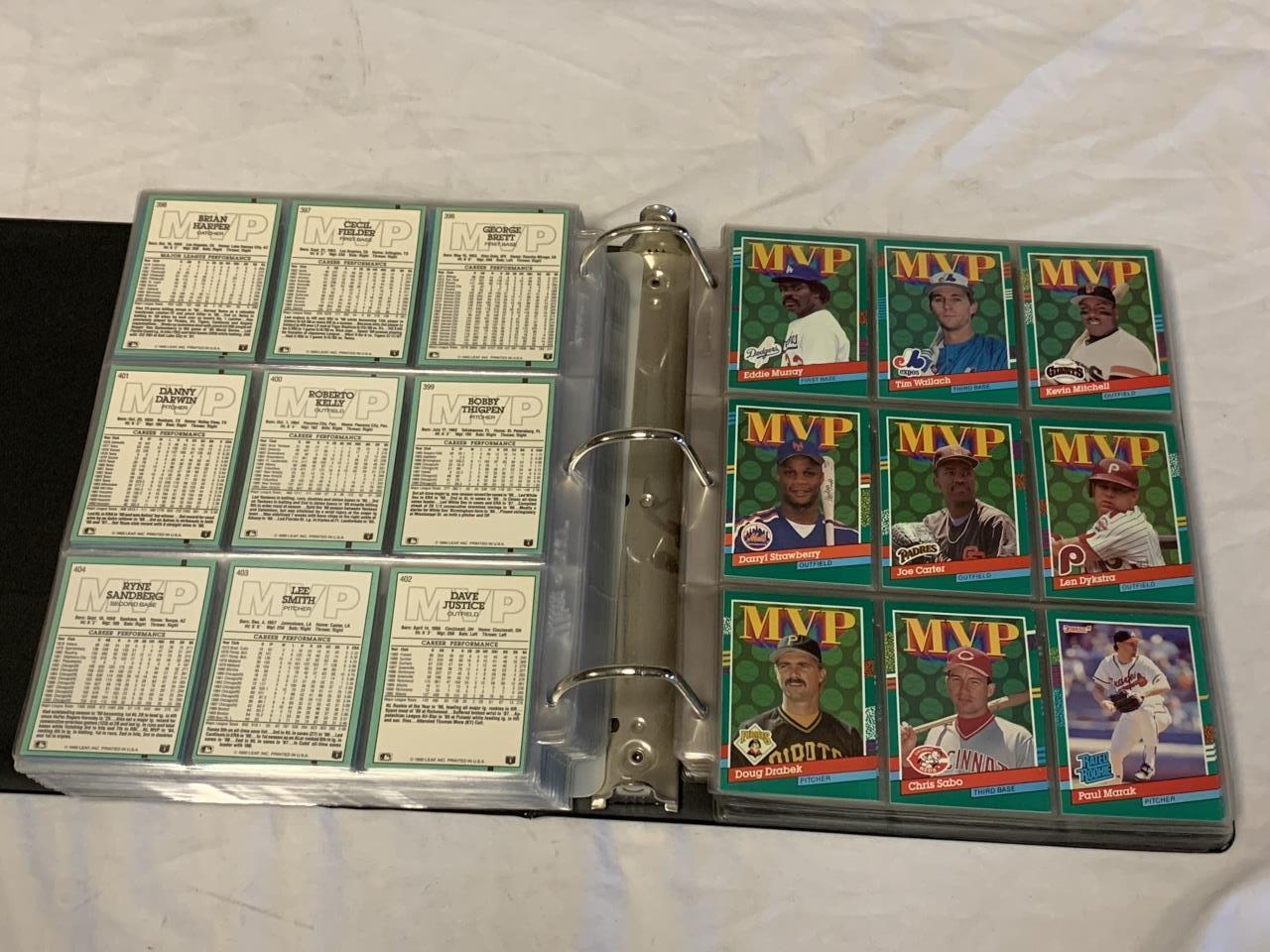 1991 Donruss Baseball Complete Set 1-792 w/ Puzzle