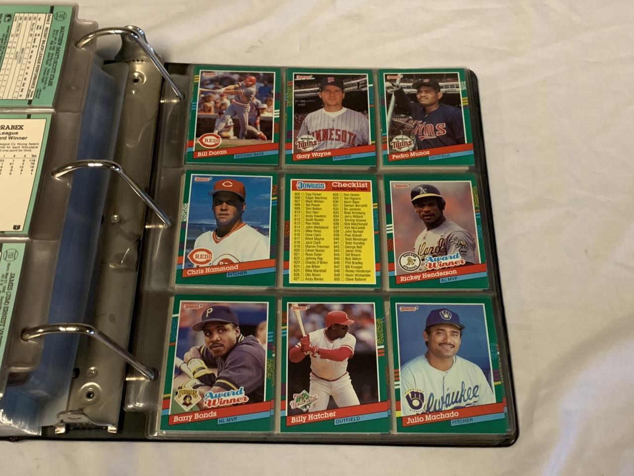 1991 Donruss Baseball Complete Set 1-792 w/ Puzzle
