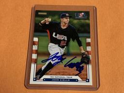 JOHN AIELLO 2012 USA AUTOGRAPH Baseball Card