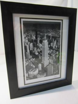Framed & Matted Photo Of New York City