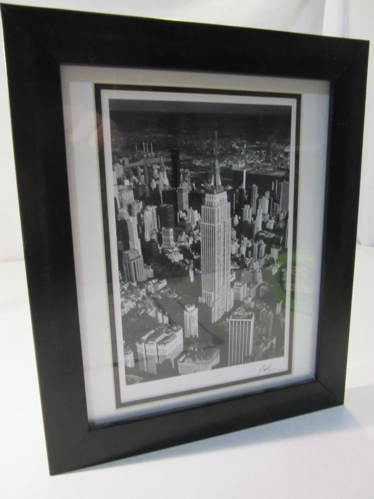 Framed & Matted Photo Of New York City