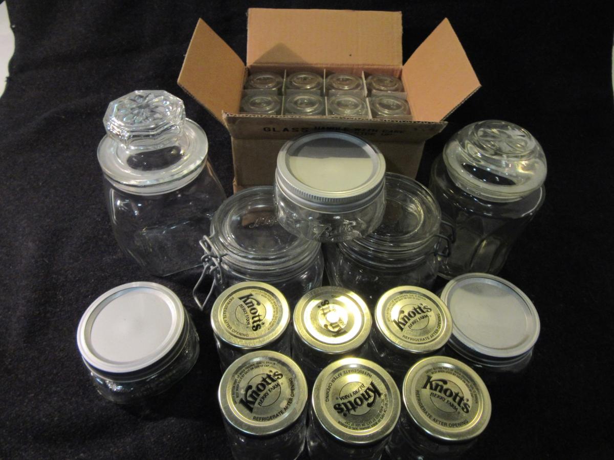 Large Lot of Small Jars