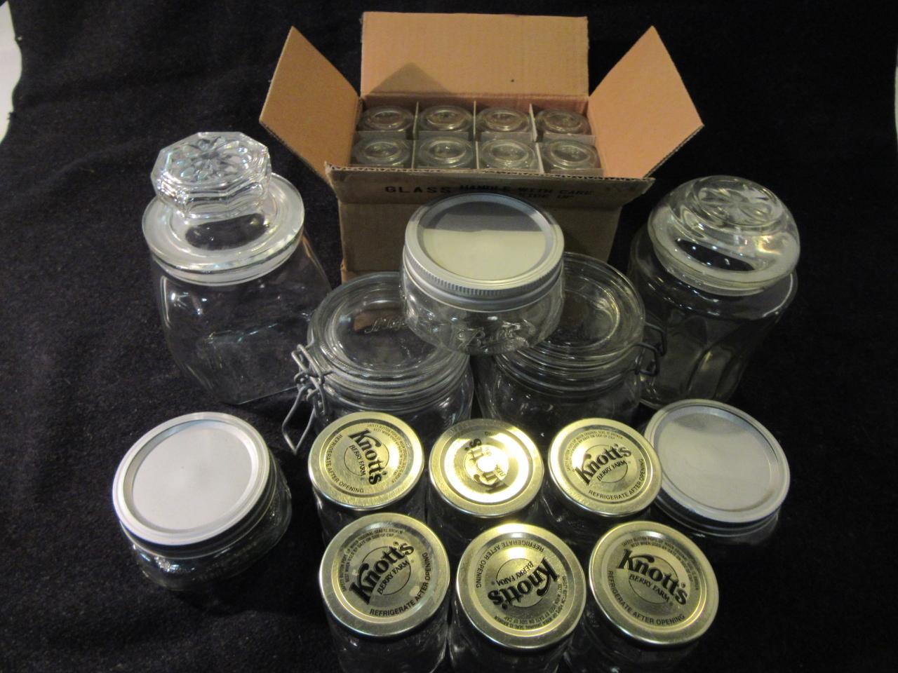 Large Lot of Small Jars