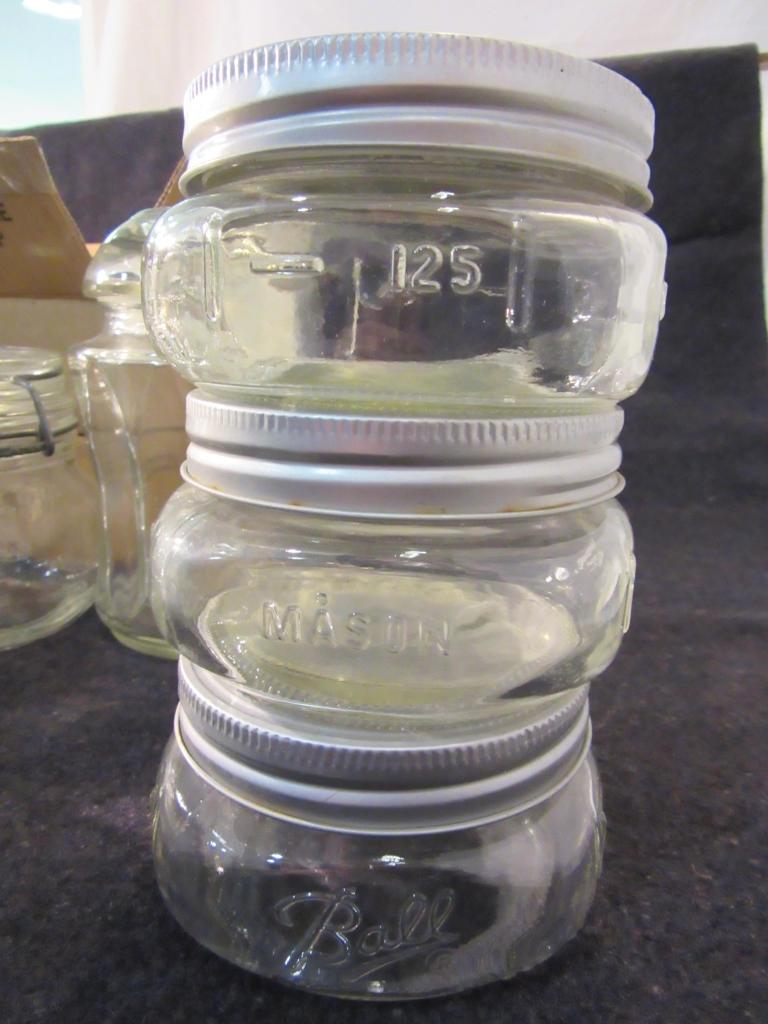 Large Lot of Small Jars