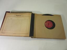 2 Vinyl Record Album Books With 85s Records Inside