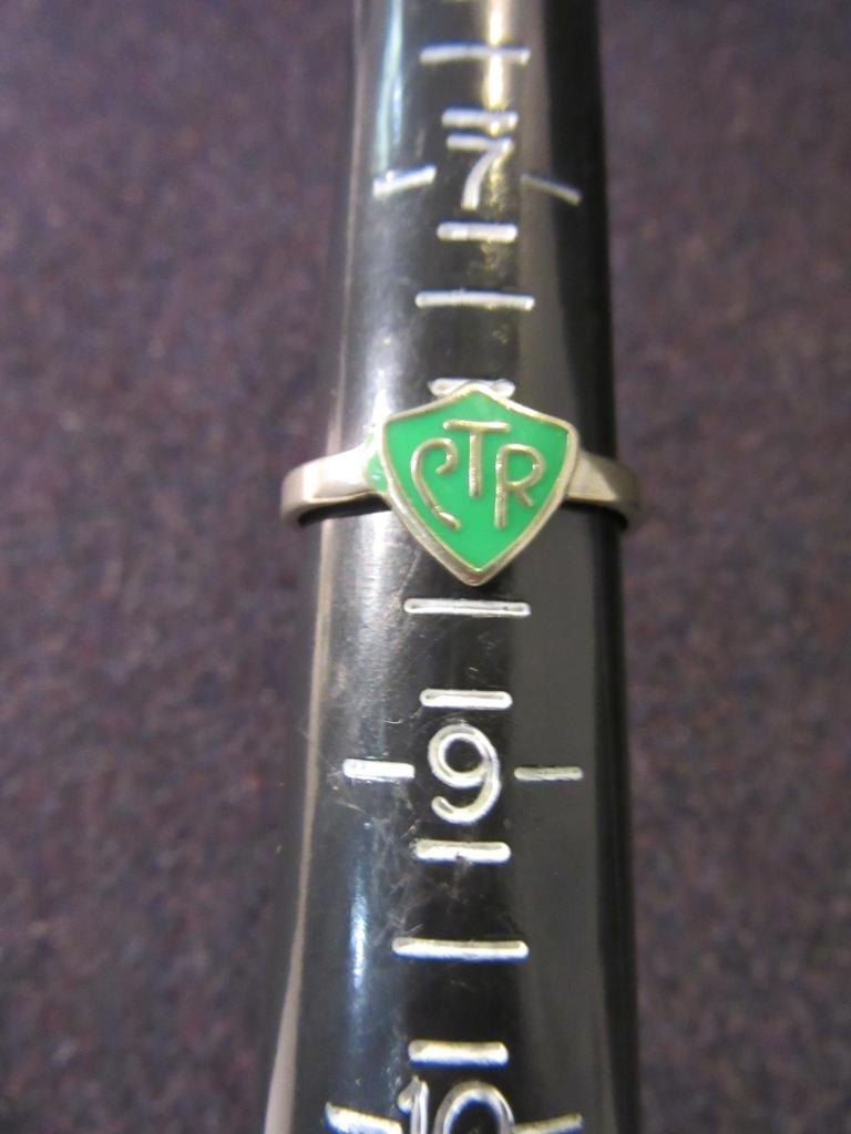Adjustable Size Green Shield CTR Ring