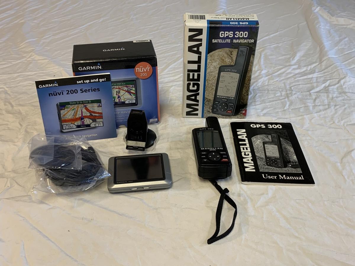 Lot of 2 GPS Navigator-Handheld & Moble