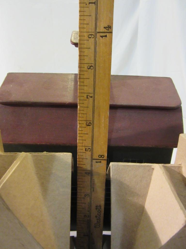 3 Building Shaped Decor Items