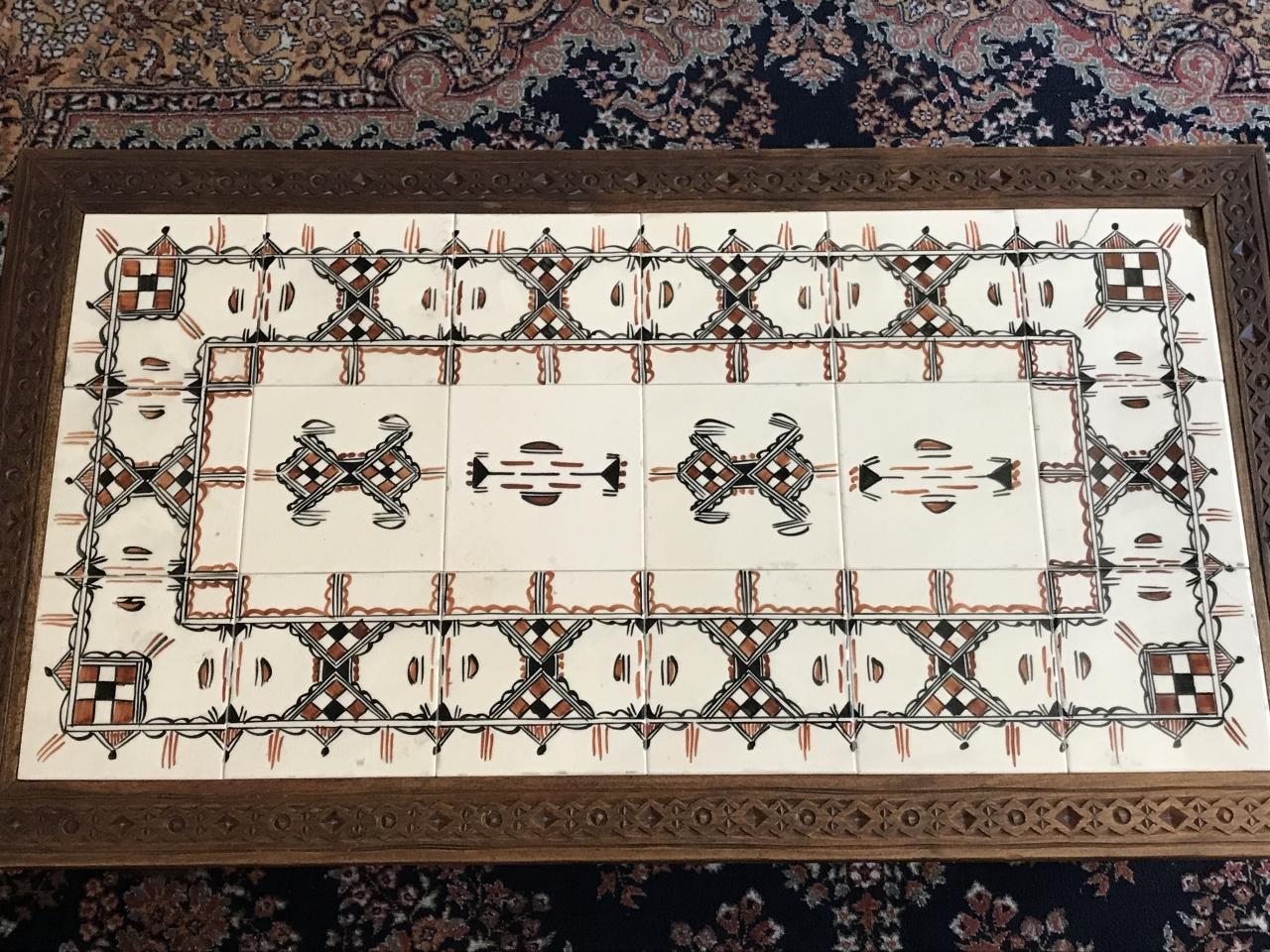 Antique authentic Middle-Eastern coffee table