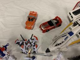 Lot of Transformers Style Toys