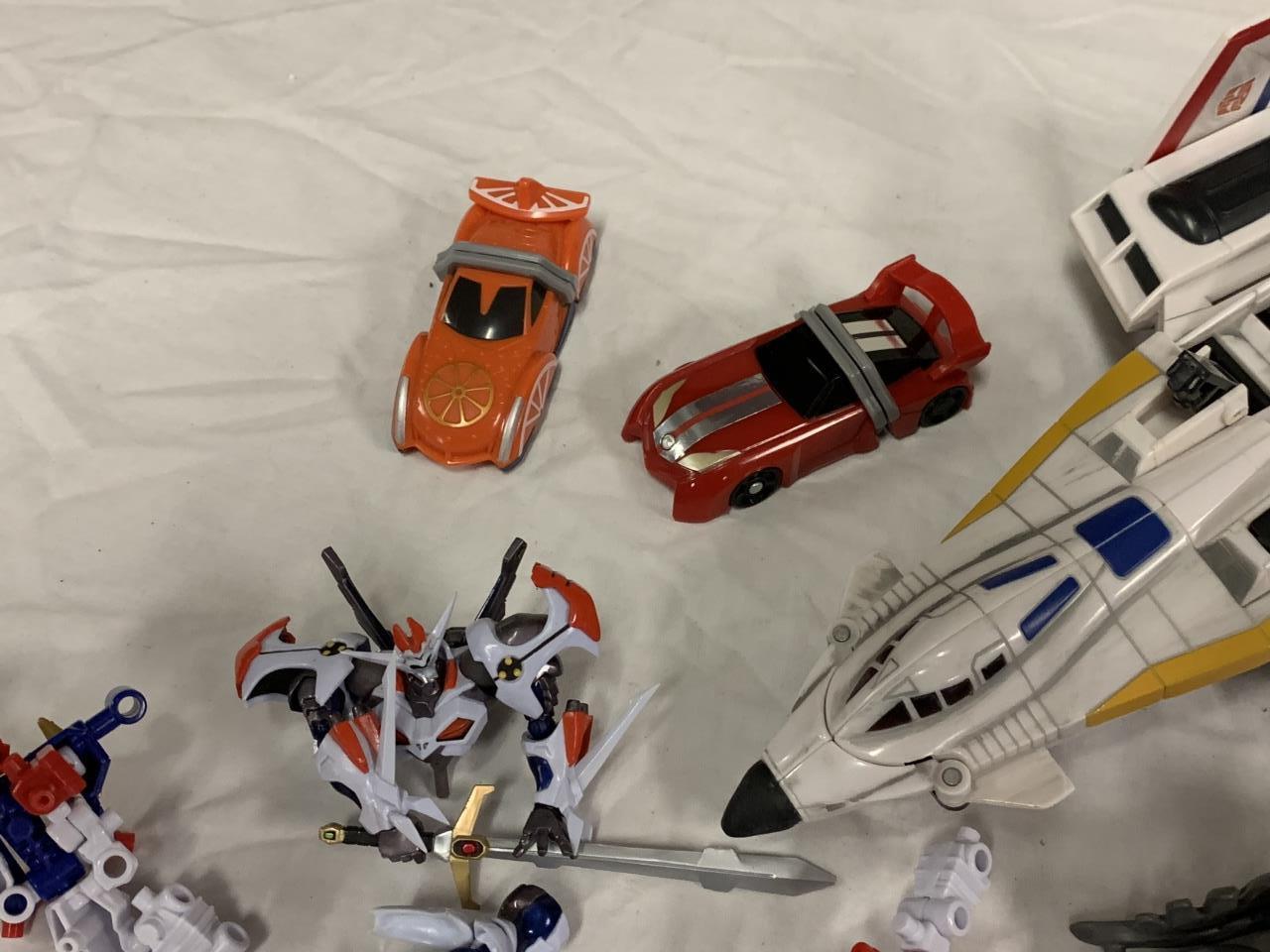 Lot of Transformers Style Toys