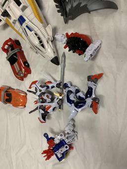 Lot of Transformers Style Toys