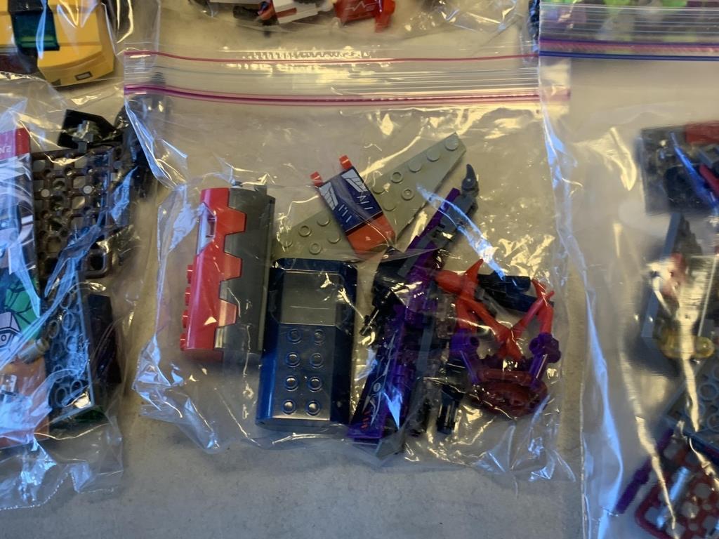 Lot of Transformers Kre-o Building Toys