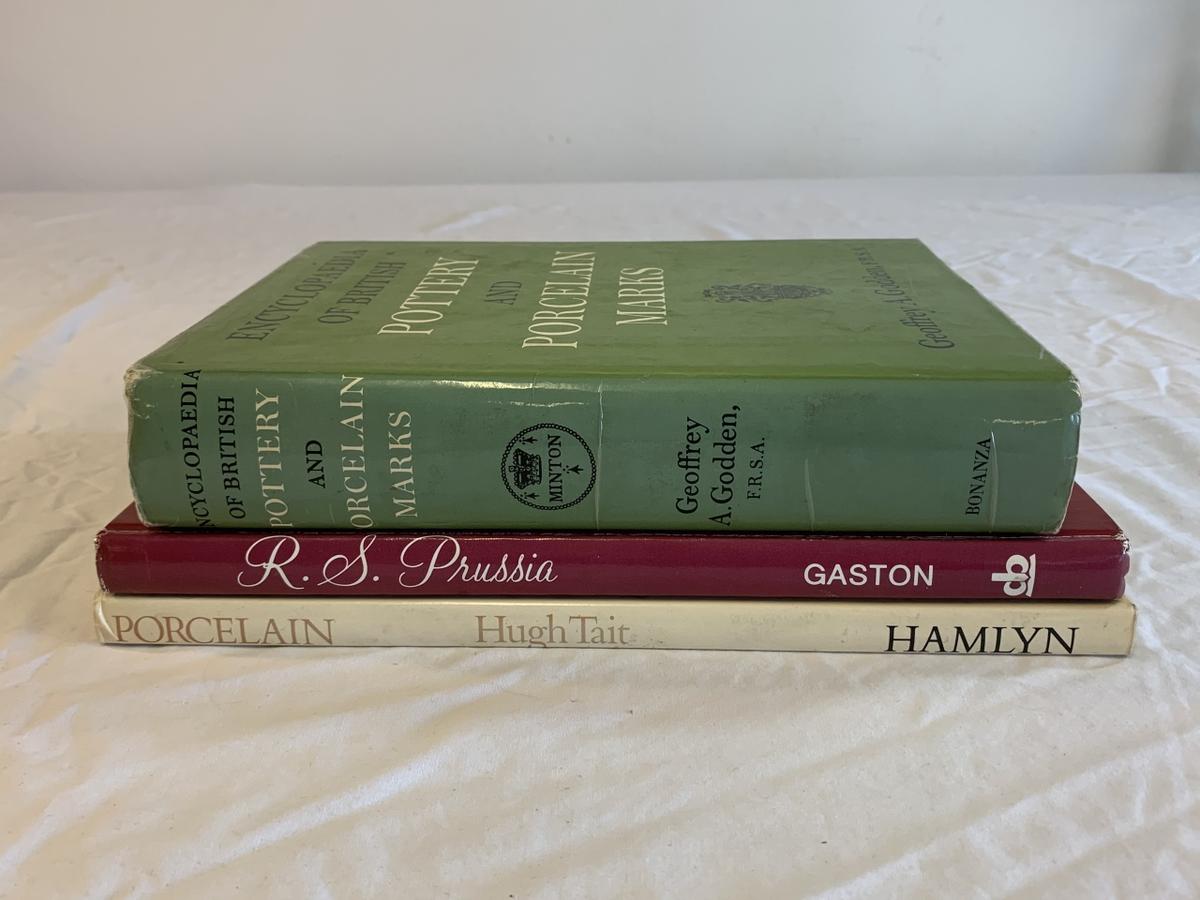 3 Books on Collecting Porcelain-Encyclopaedia