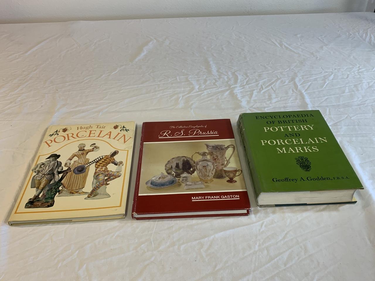 3 Books on Collecting Porcelain-Encyclopaedia