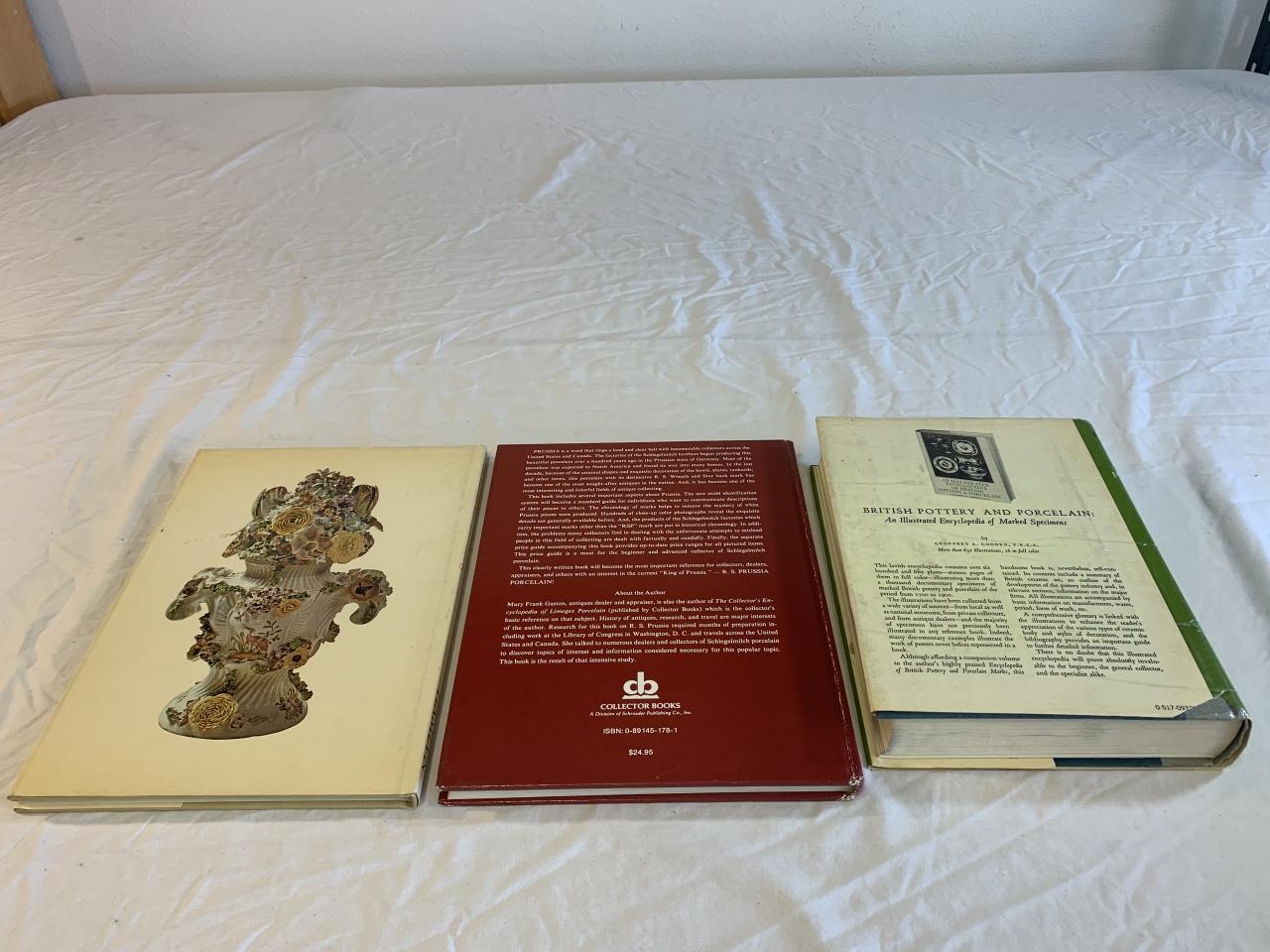 3 Books on Collecting Porcelain-Encyclopaedia