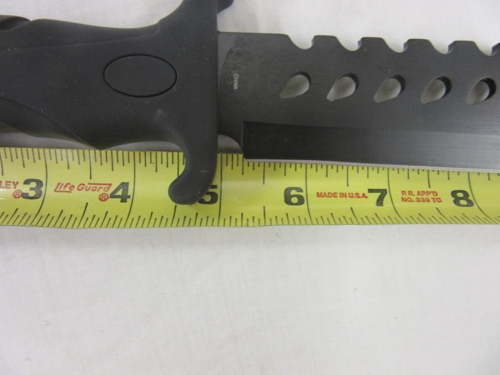 "Critical Response" 13" Dagger and Sheath