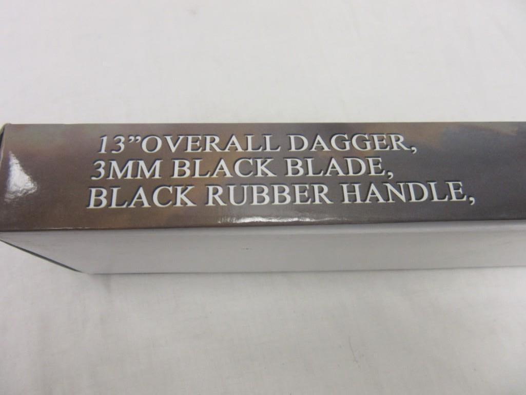 "Critical Response" 13" Dagger and Sheath