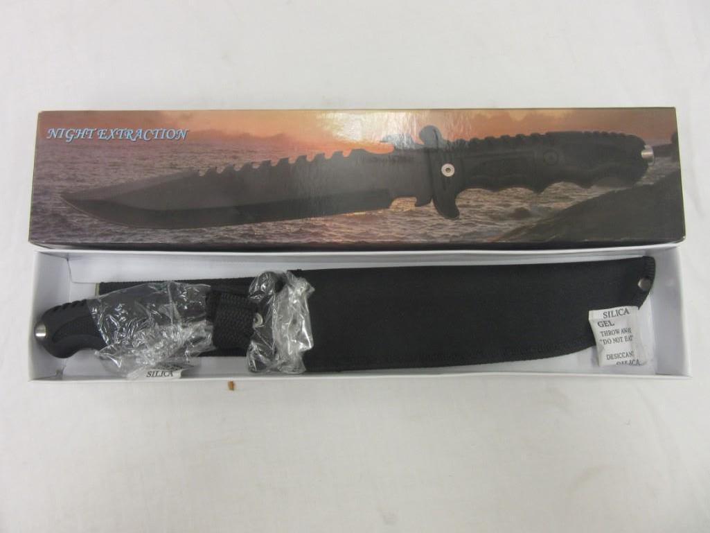 "Night Extraction" 13" Dagger and Sheath