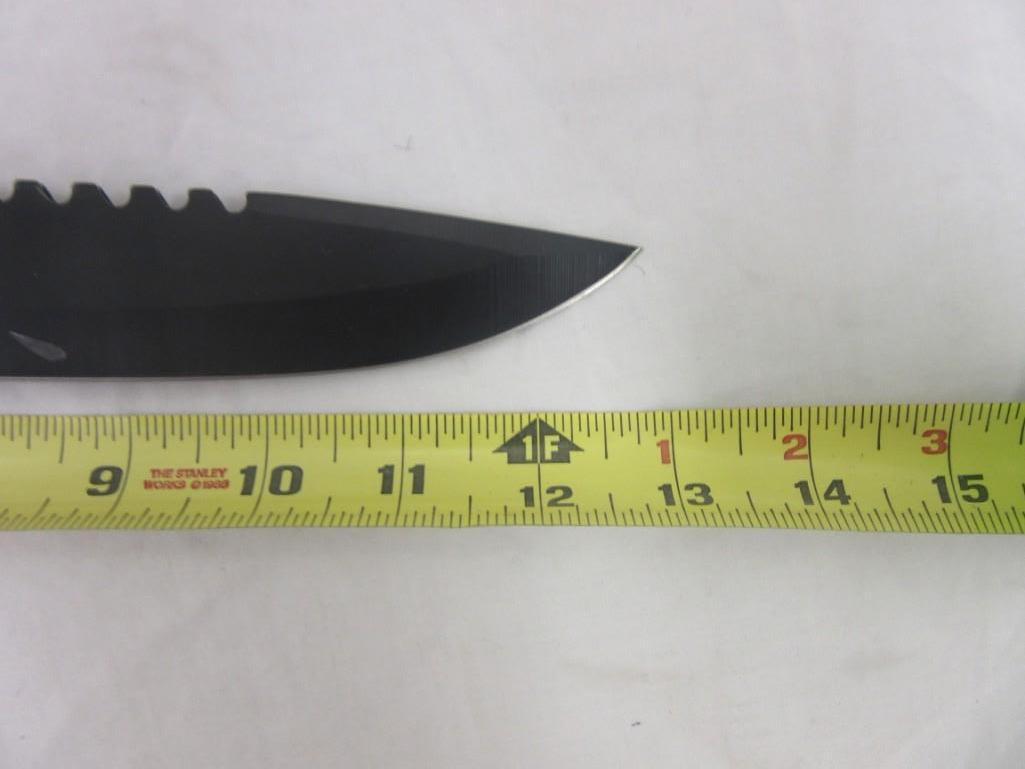 "Night Extraction" 13" Dagger and Sheath