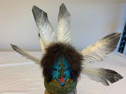 Billy Begaye yeii-bii-cheii Wood Figure