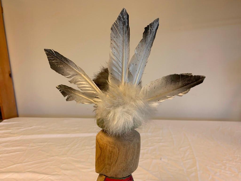 Billy Begaye yeii-bii-cheii Wood Figure
