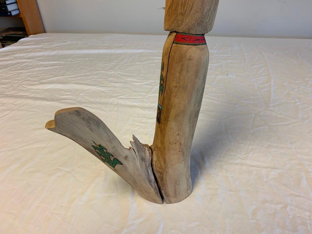 Billy Begaye yeii-bii-cheii Wood Figure