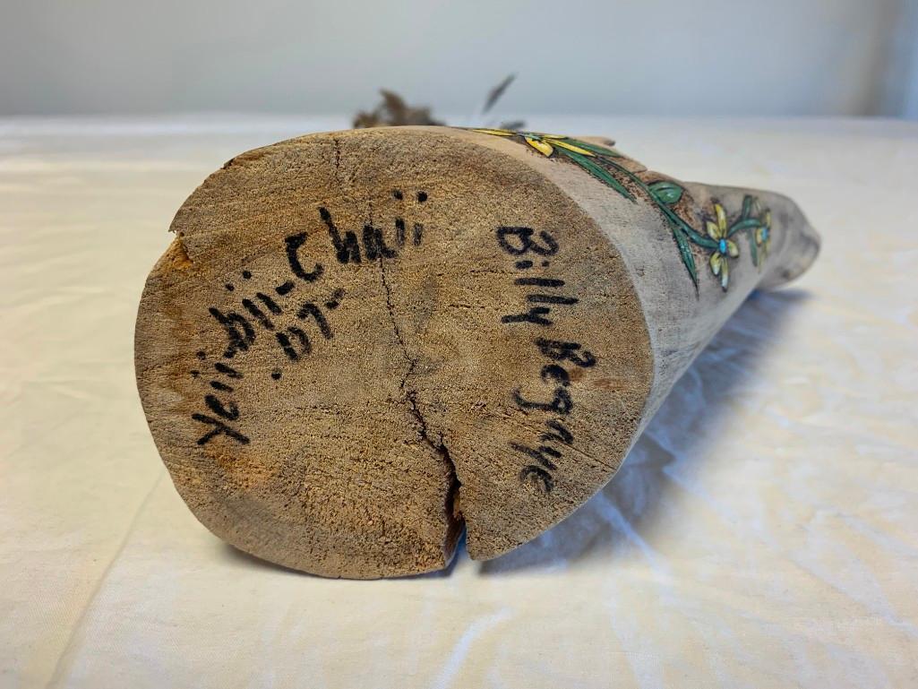 Billy Begaye yeii-bii-cheii Wood Figure