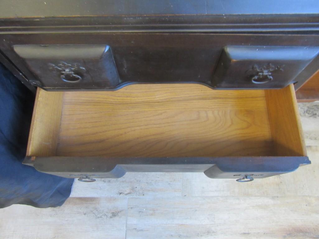Antique Black Hutch with keys